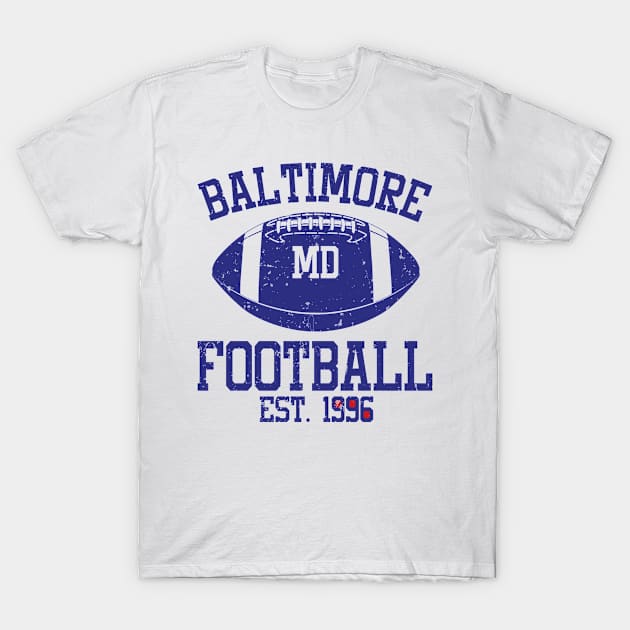 Baltimore Football Fan Gift Present Idea T-Shirt by Bestseller